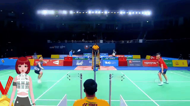 法国队轻取丹麦队，戴资颖高光表现